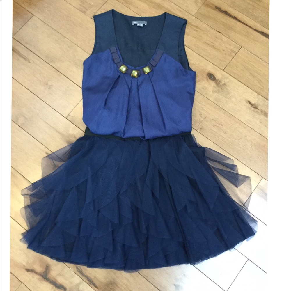 Vince Silk Sleeveless Top with Embellishments